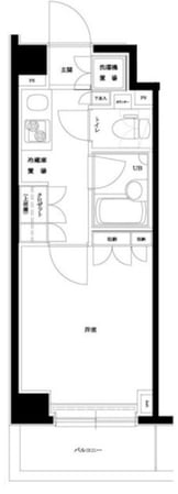 ルーブル目黒不動前の物件間取画像